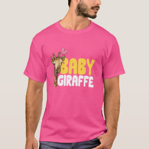 Giraffe Safari Zoo Animal Baby Giraffe T Shirt