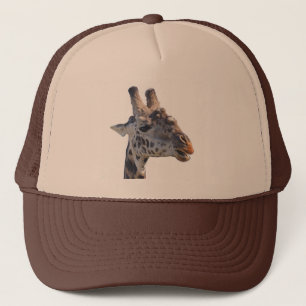 Giraffe säger hej. keps
