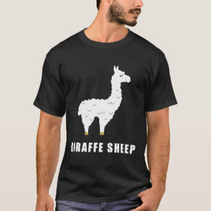 GIRAFFE SHEEP Funny Llama Meme Animal Meme Interne T Shirt