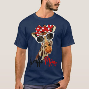 Giraffe Shirt Giraffe Mamma Bandana T