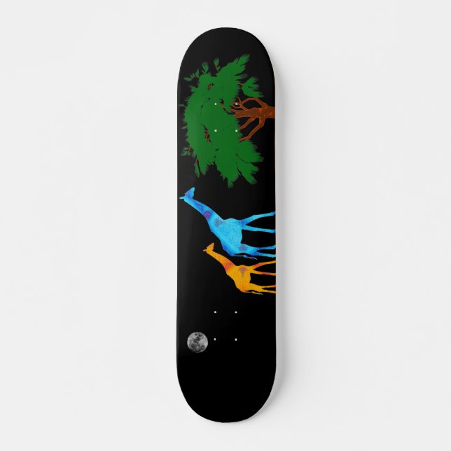 Giraffe Skateboard (Framsida)