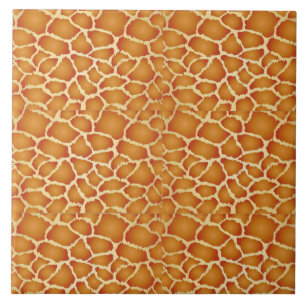 Giraffe Skin Golden Brown Struktur Kakelplatta