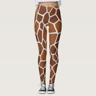 Giraffe skin leggings