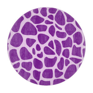 Giraffe Skin Lila Struktur