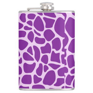 Giraffe Skin Lila Struktur Fickplunta