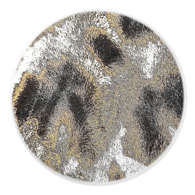 GIRAFFE SKIN MÖNSTER KNOPP (Framsidan)