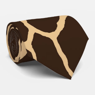 Giraffe Skin Mönster Tie Slips