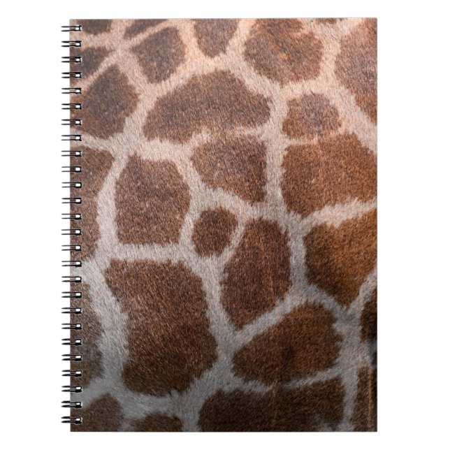 Giraffe skin struktur anteckningsbok (Framsidan)