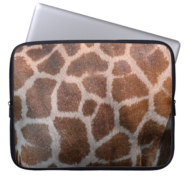 Giraffe skin struktur laptop fodral (Framsidan)
