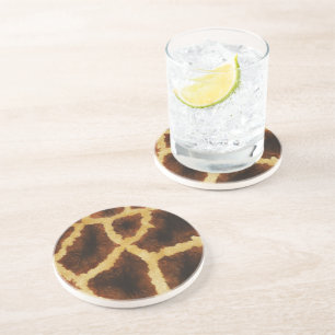 Giraffe Skin Underlägg Sandsten