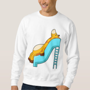 Giraffe Slide Lång Ärmad Tröja