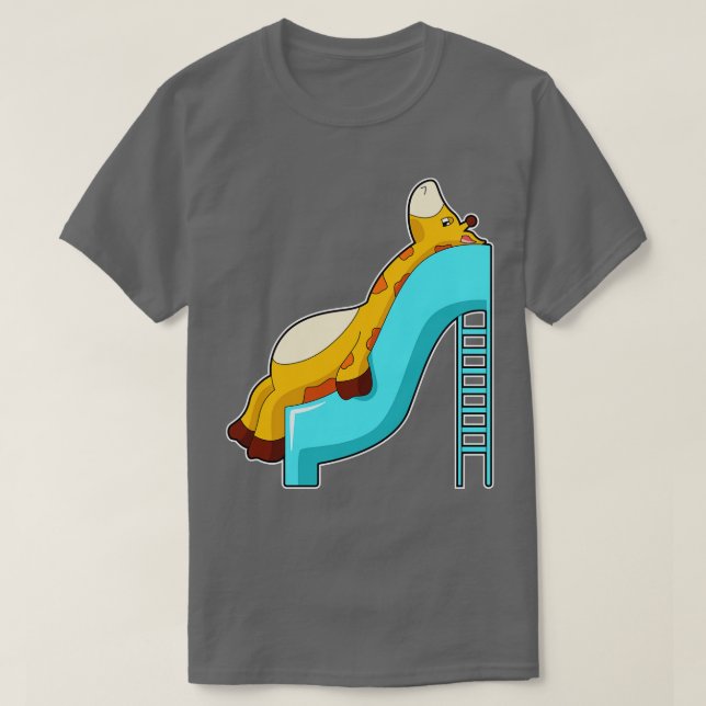 Giraffe Slide T Shirt (Design framsida)