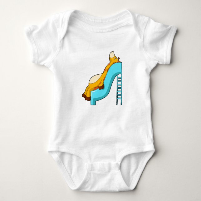 Giraffe Slide T Shirt (Framsida)
