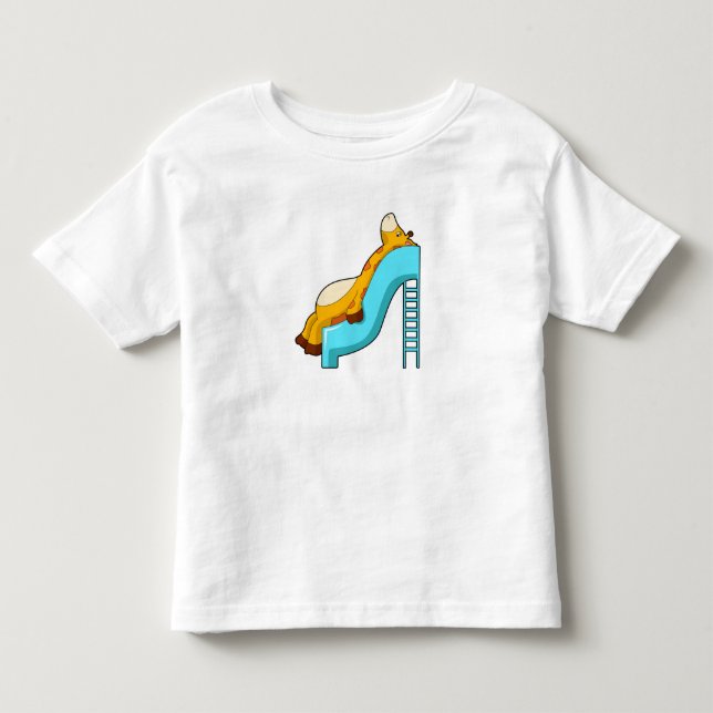 Giraffe Slide T Shirt (Framsida)