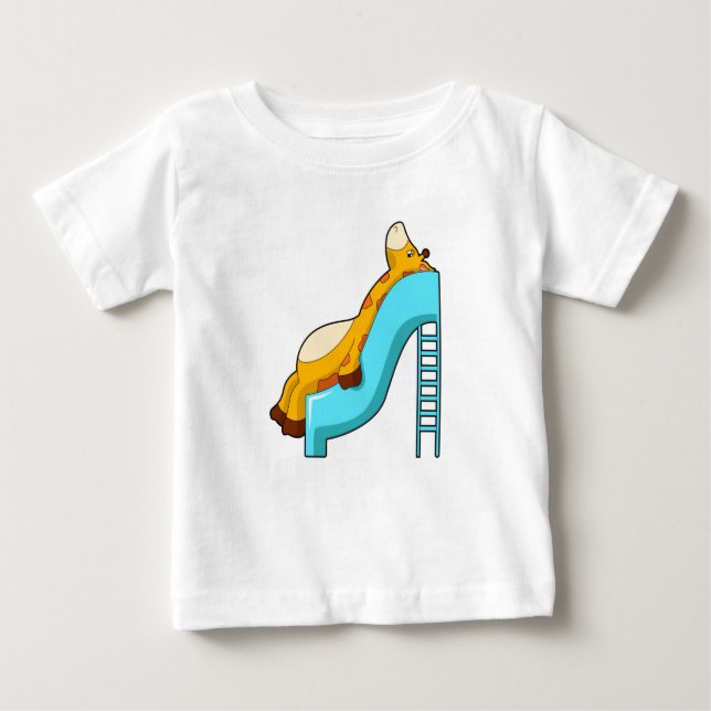 Giraffe Slide T Shirt (Framsida)