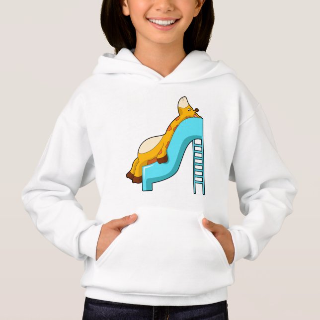 Giraffe Slide T Shirt (Framsida)
