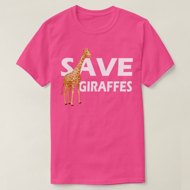 Giraffe Spara Giraffes 1 T Shirt (Design framsida)