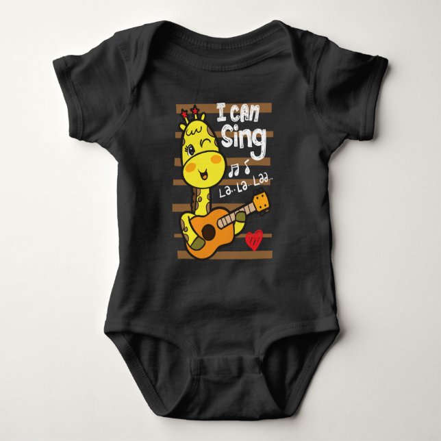 Giraffe-spel T Shirt (Framsida)