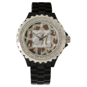 Giraffe Spot Animal Print Vild katt Safari Watch Armbandsur