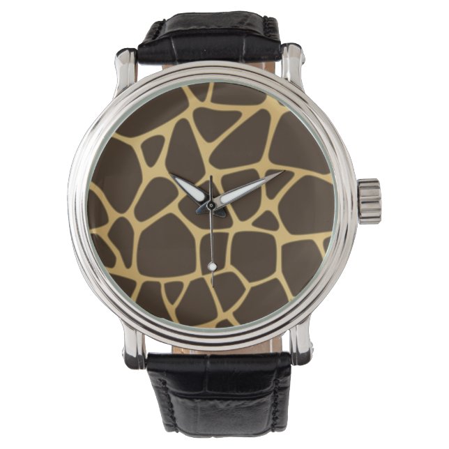 Giraffe Spoted Background Armbandsur (Framsida)