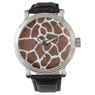 Giraffe spots armbandsur