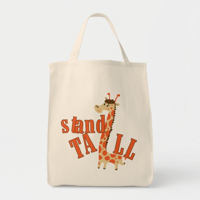 Giraffe stand Tall Tygkasse (Framsidan)