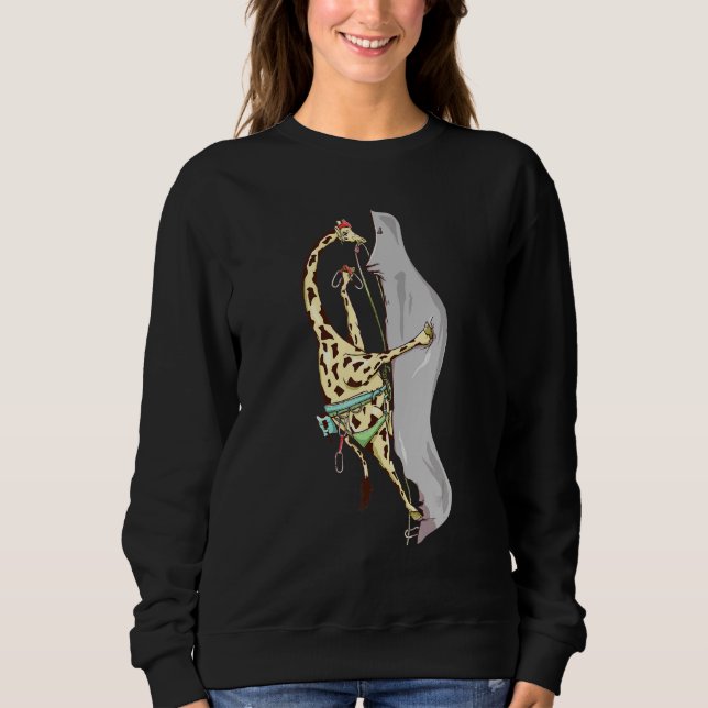 Giraffe Sten klättring T Shirt (Framsida)