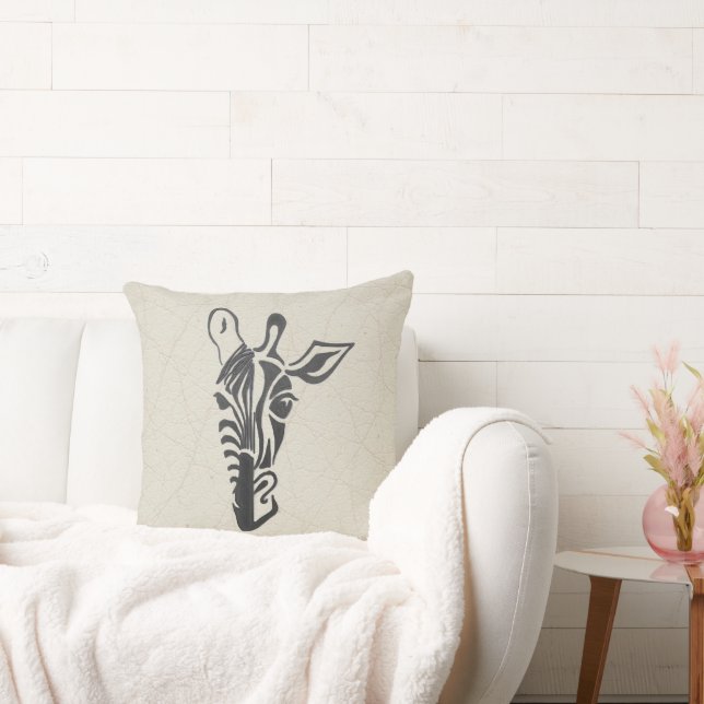 Giraffe – Stylish Throw Pillow Kudde (Soffa)