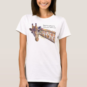 Giraffe Summer Anpassningsbar T Shirt