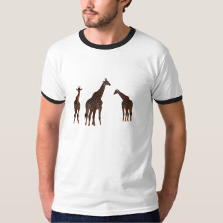 Giraffe Sunset T Shirt