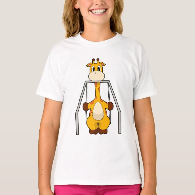 Giraffe Swing T Shirt (Framsida)