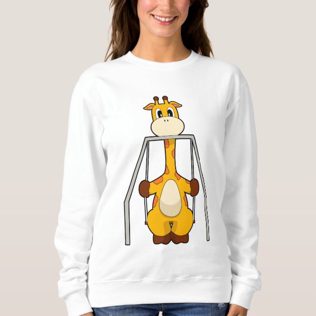 Giraffe Swing T Shirt (Framsida)