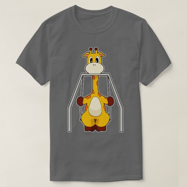 Giraffe Swing T Shirt (Design framsida)