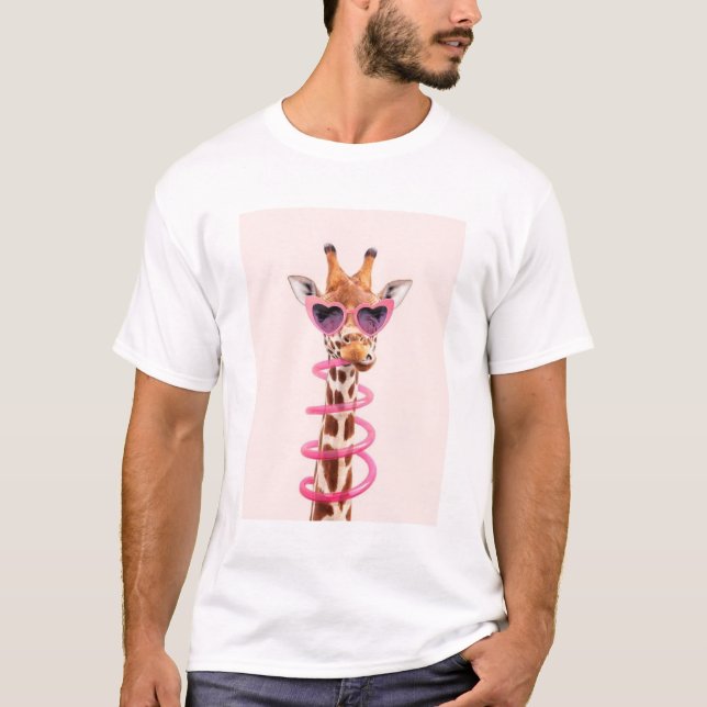giraffe t shirt (Framsida)