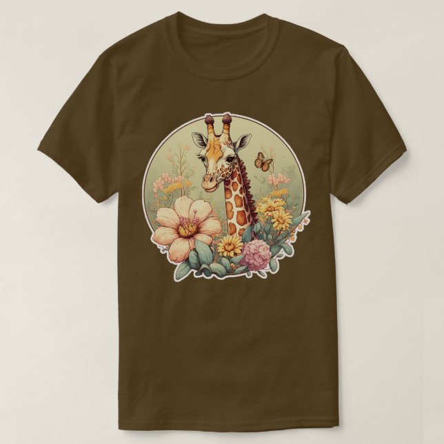 Giraffe T Shirt (Design framsida)