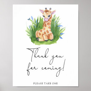 Giraffe \ Tack för att du kom Poster