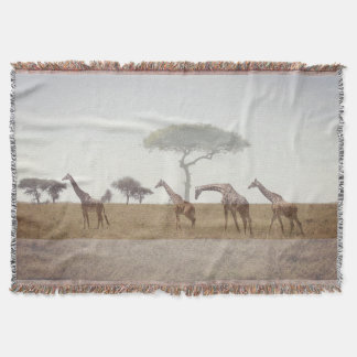 Giraffe Throw Blanket Filt