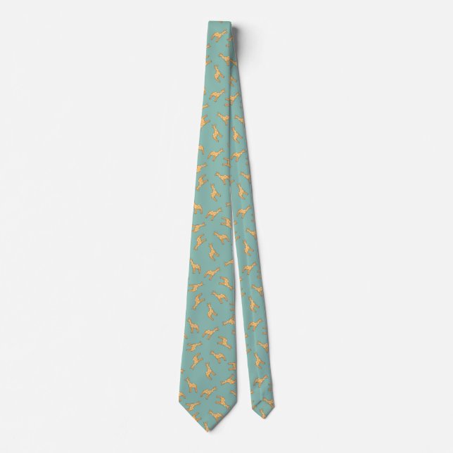 Giraffe tie för far slips (Framsida)
