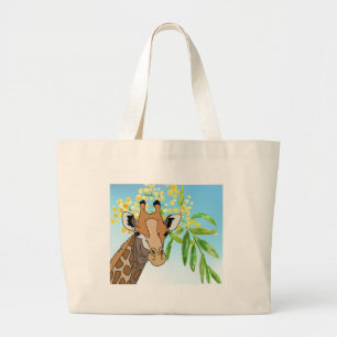Giraffe Tote bags Jumbo Tygkasse