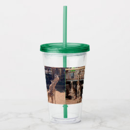 Giraffe Tumbler Take Away Mugg