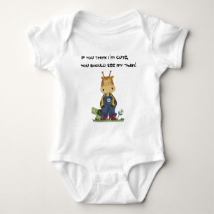 giraffe twin tee shirt