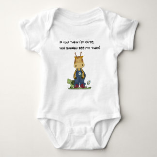 giraffe twin tee shirt