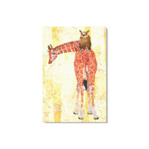 Giraffe & Uggla Canvas
