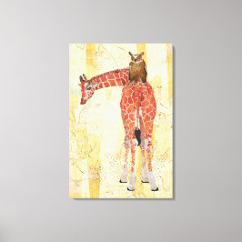 Giraffe & Uggla Canvas
