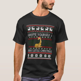 Giraffe Ugly Py Family T Shirt