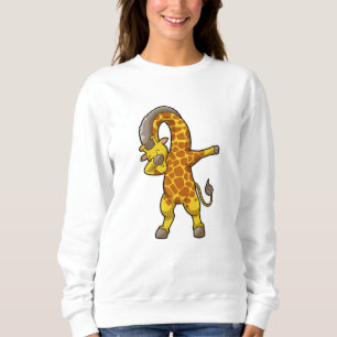 Giraffe vid Hip hop Dance Dab T Shirt