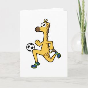Giraffe vid sportsport kort