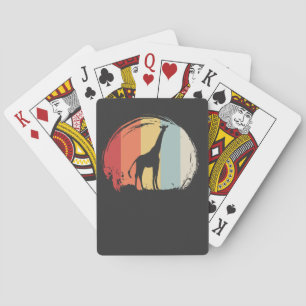 Giraffe Vintage Casinokort