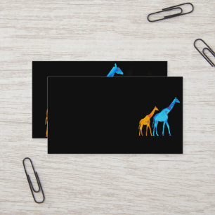 Giraffe Visitkort