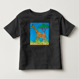 Giraffe (vivid) - Småbarn T-Shirt